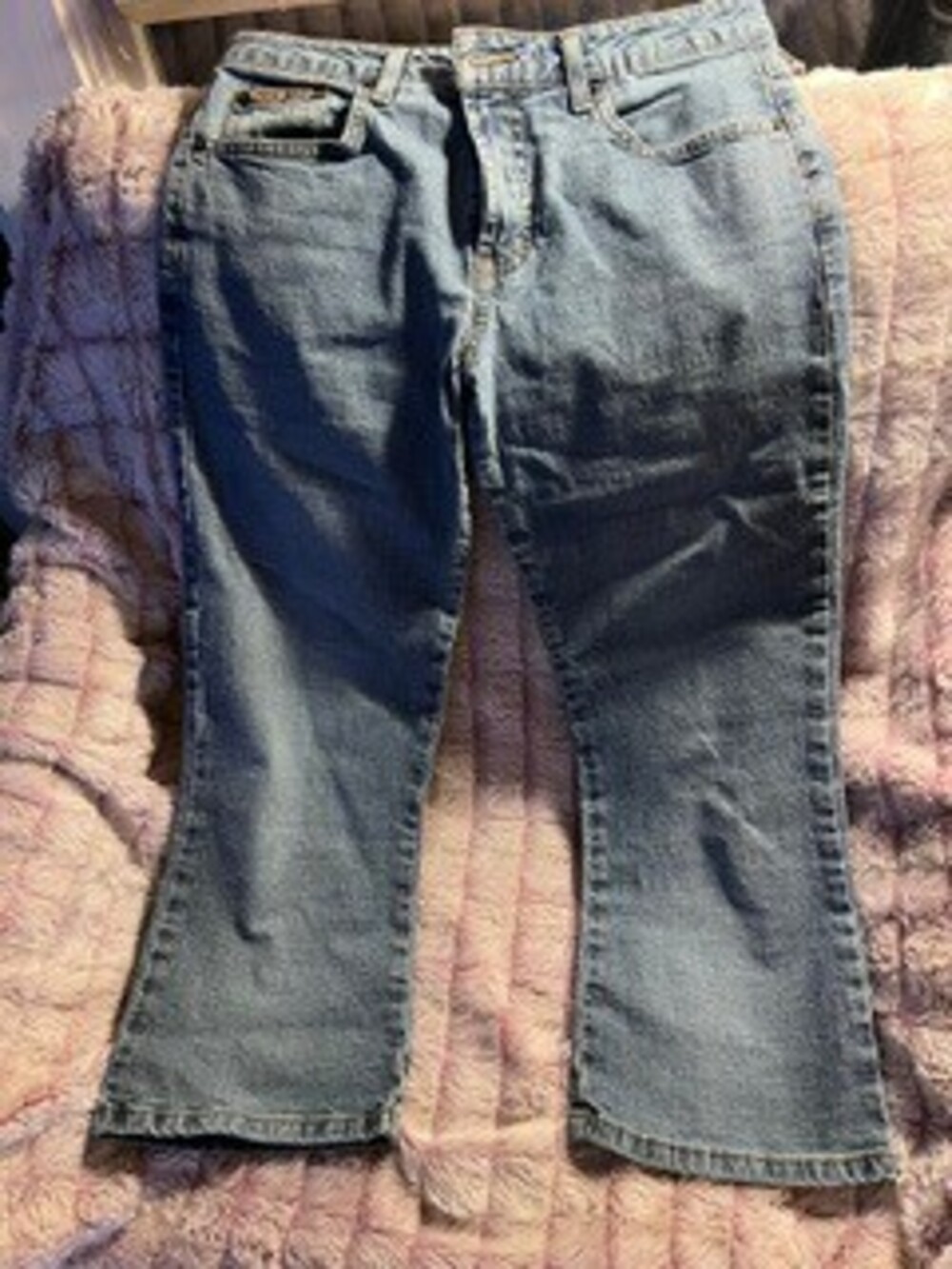 L.E.I. Light Blue Denim Jeans Bootcut Women's Casual